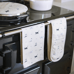 Image showing the 'Purrfect!' Tea Towel product.