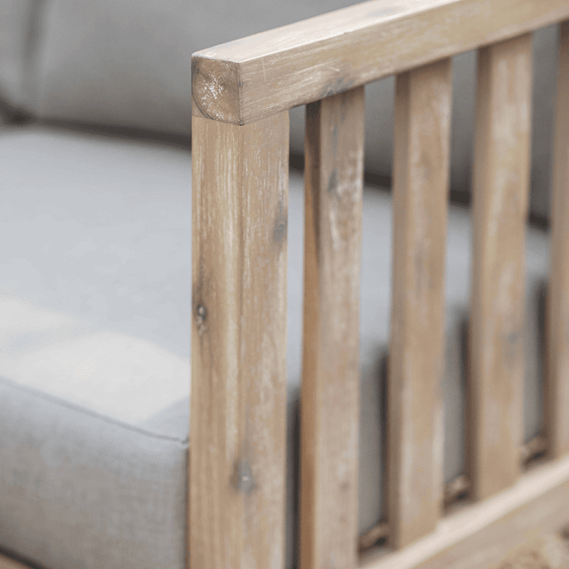 Corner Sofa Set, Porthallow, Acacia Wood