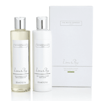 Image showing the Lime & Bay Bath and body set, 2 x 250ml product.