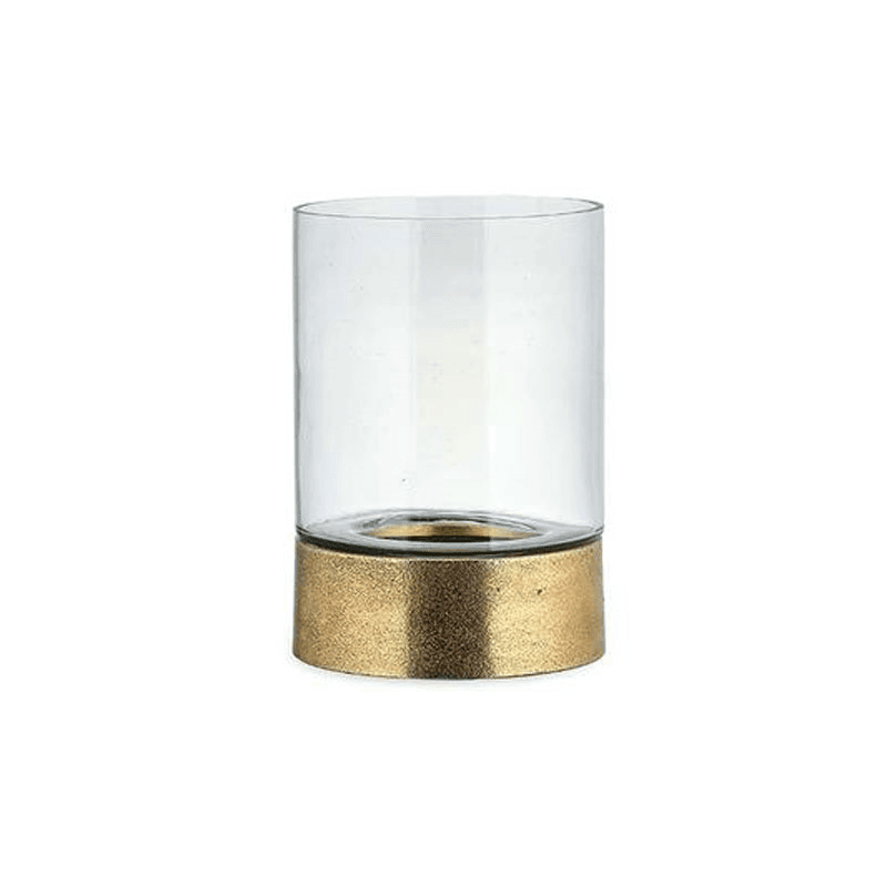 Rajuara Hurricane Lantern, H26cm, Antique Brass