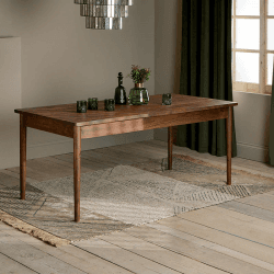 Image showing the Anbu Acacia Dining Table, Washed Walnut product.