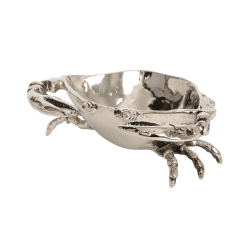 Image showing the Small Nickel Crab Bowl, N/A product.