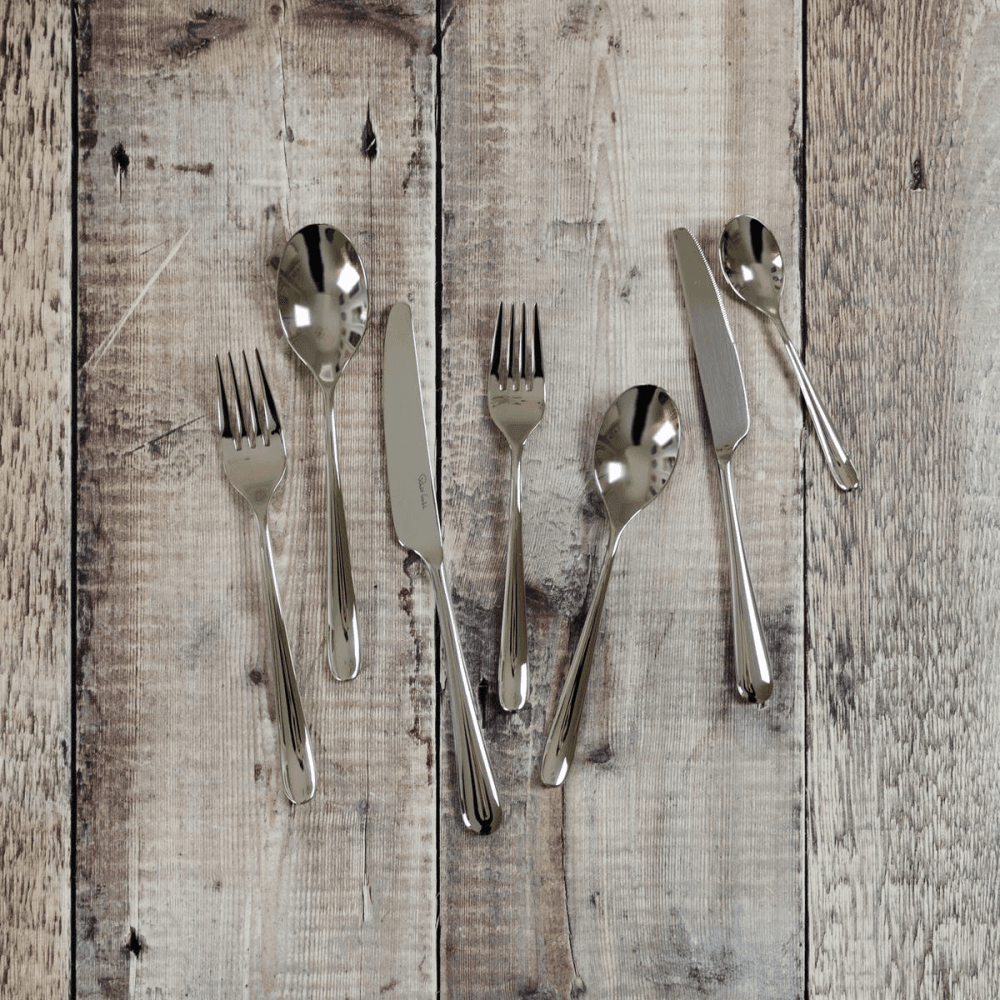 Kingham Bright 56 piece cutlery set, Stainless Steel