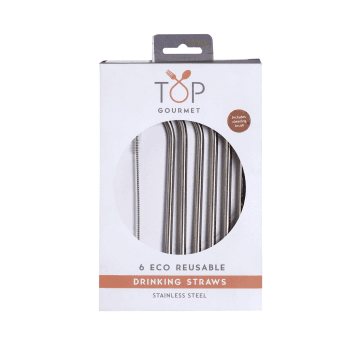 Image showing the Reuseable metal straws, Stainless Steel product.