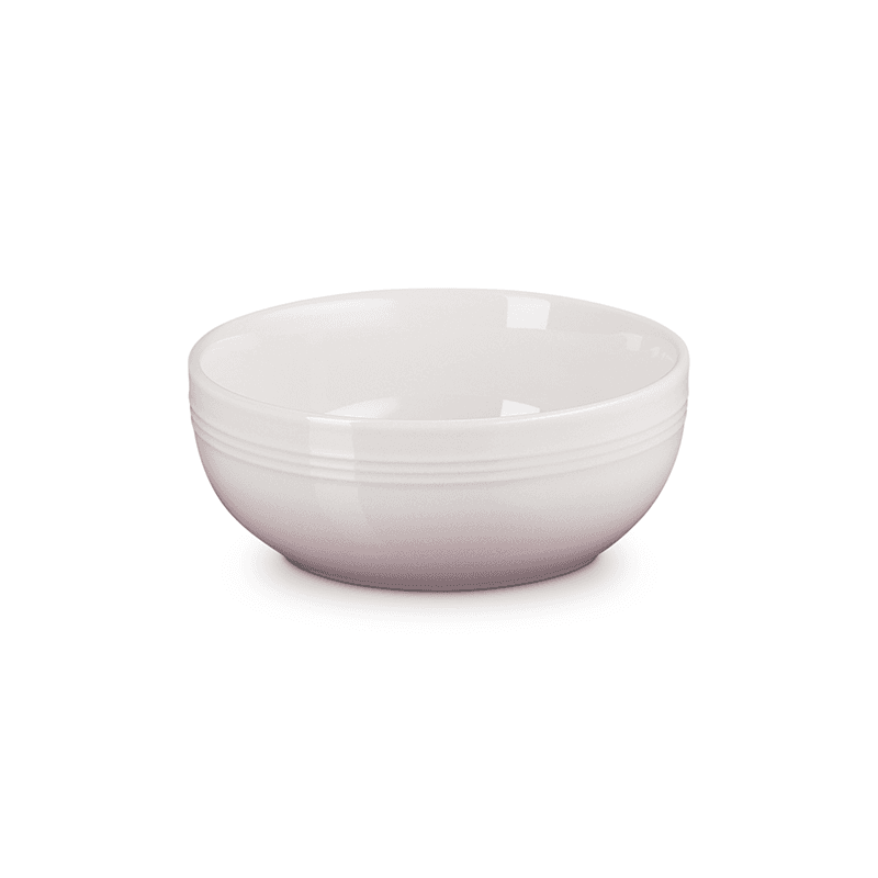 Stoneware Coupe Cereal Bowl, 770ml, Shell Pink