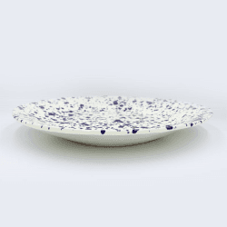 Image showing the Splatter Shallow Serving Bowl, D29cm, Blueberry product.