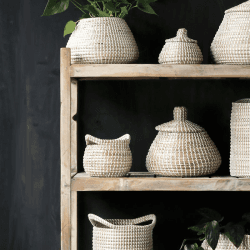 Image showing the Elba Basket, 18 x 15cm, Seagrass product.