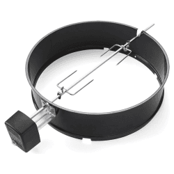 Image showing the Charcoal grill rotisserie, Silver product.