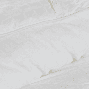 Image showing the Soft and Light Breathable Super king size duvet 7.5 tog, 260 x 220cm, White product.