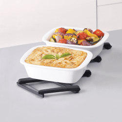 Image showing the Stretch Trivet Expandable trivet, Black product.