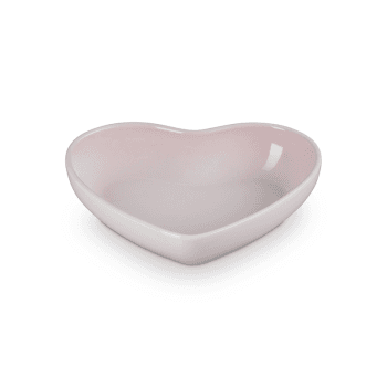 Image showing the Heart Serving Bowl, 20cm, Shell Pink product.