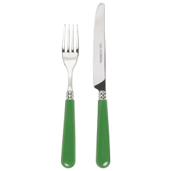 Image showing the Knife and Fork Set, Green product.