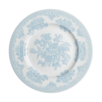 Image showing the Asiatic Pheasants Plate, D25cm, Blue product.