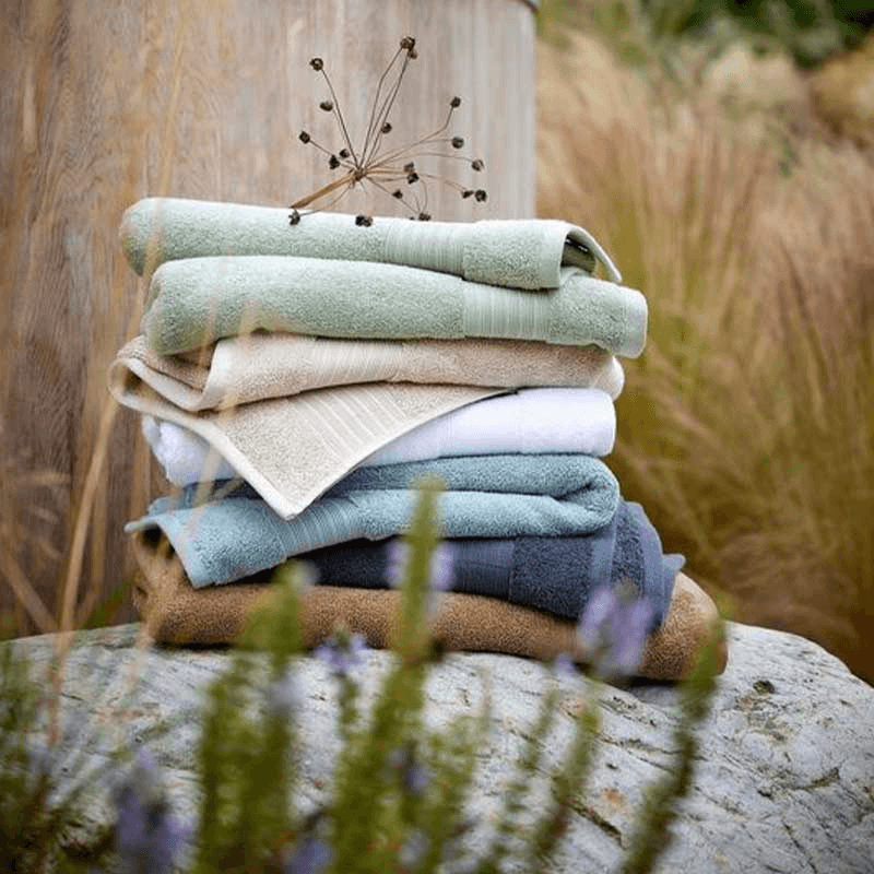 Organic Eco Twist Hand Towel, Thyme