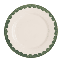 Image showing the Scallop Set of 2 Dinner Plates, 28cm, Green product.