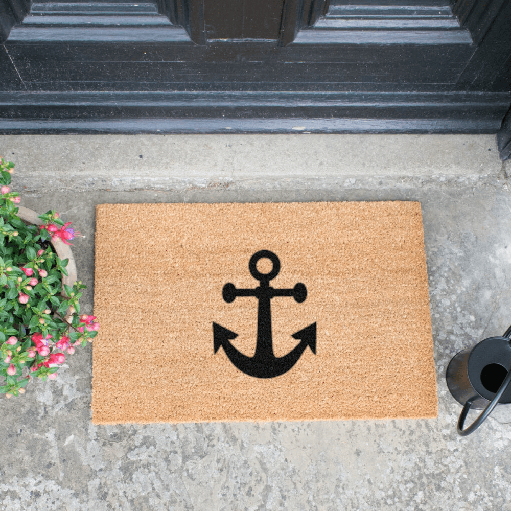 Anchor Doormat, L60 x W40 x H1.5cm