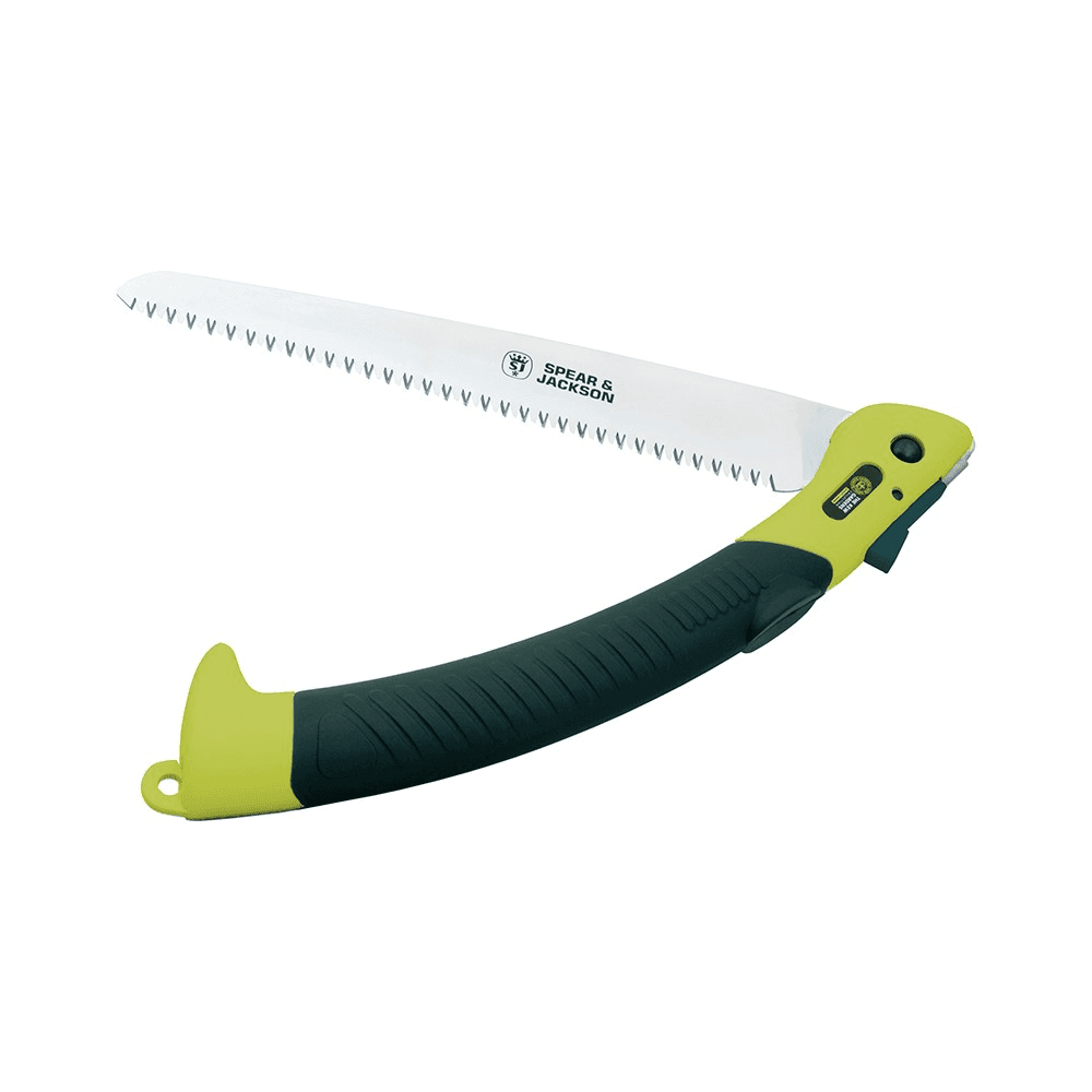 Folding pruning saw, H35 x W8cm, Green/Silver