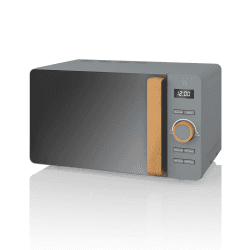 Image showing the Nordic Digital Microwave, Slate Grey product.
