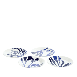 Image showing the Pacific Set of 4 Side Plate, D24cm, Blue product.