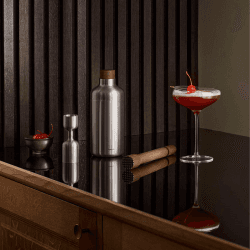 Image showing the Liquid Lounge Cocktail Measuring Jigger, H10.5cm, Brushed Steel product.