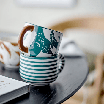 Image showing the Carim Set of 3 Mugs, D8cm, Multi product.