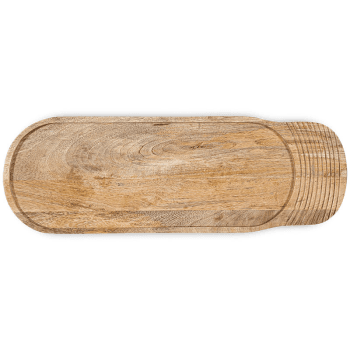Image showing the Tivisha Serving Board, 60cm, Mango Wood product.