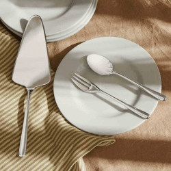 Image showing the Caccia Cake server, Stainless Steel product.