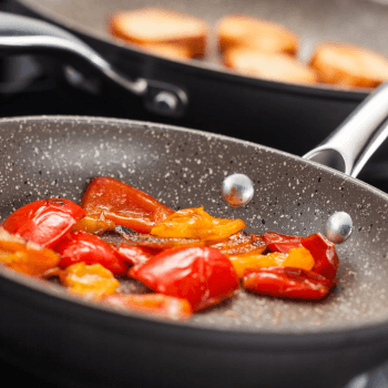 Image showing the Rocktanium 2 piece non-stick frying pan set, Aluminium product.