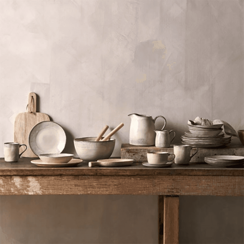 Malia Cup & Saucer, Cream