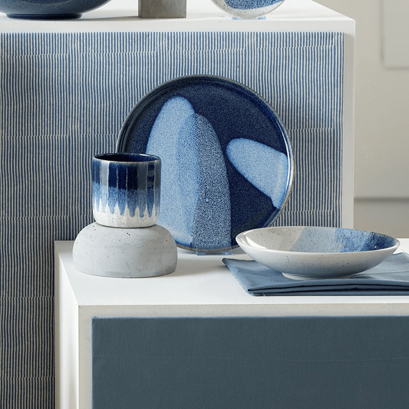 Studio Accent Platter, D31cm, Blue