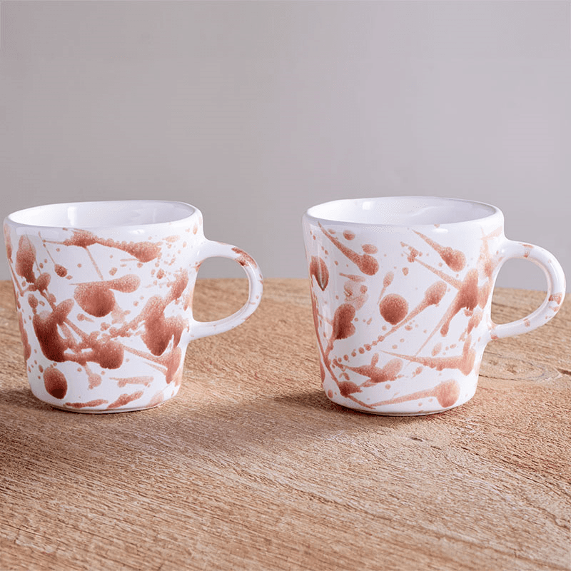 Canela Set of 2 Mugs, 300ml, Dusty Terracotta
