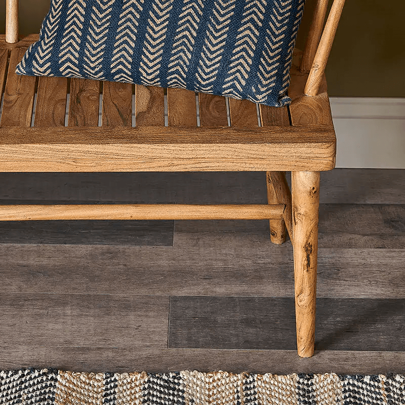 Tipu Acacia Wood Bench, Natural