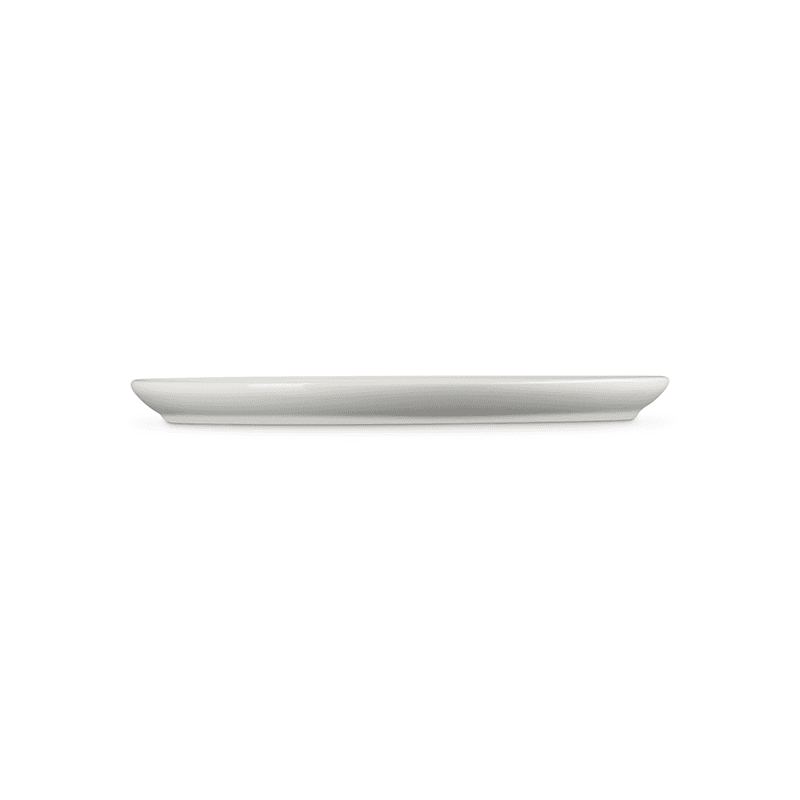 Stoneware Coupe Side Plate, 22cm, Meringue
