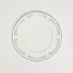Image showing the Olive Set of 4 Dinner Plates, D29cm, Green product.