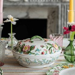 Image showing the Giardino Lidded Serving Dish, H10 x W24 x D24cm, Multi product.