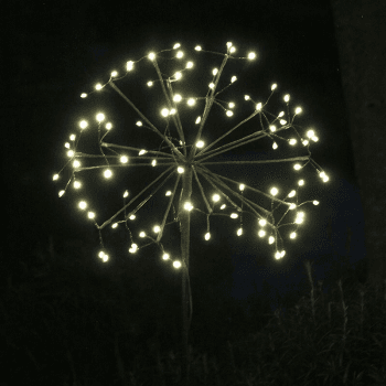 Image showing the Dandelion Outdoor Light, H100cm, Black product.
