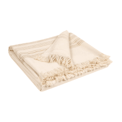 Image showing the Cancun Pair of hammam towels, 90 x 180cm, Linen product.