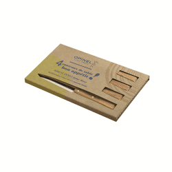 Image showing the Bon Appetit South Knife Box Set, Olive Wood product.