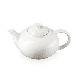 Image showing the Stoneware Teapot, 1.3 litre, Meringue product.