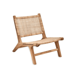 Image showing the Madrisana Woven Chair, Natural product.