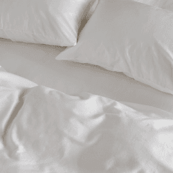 Image showing the Luxe Cotton Pair of Standard Pillowcases, Snow product.