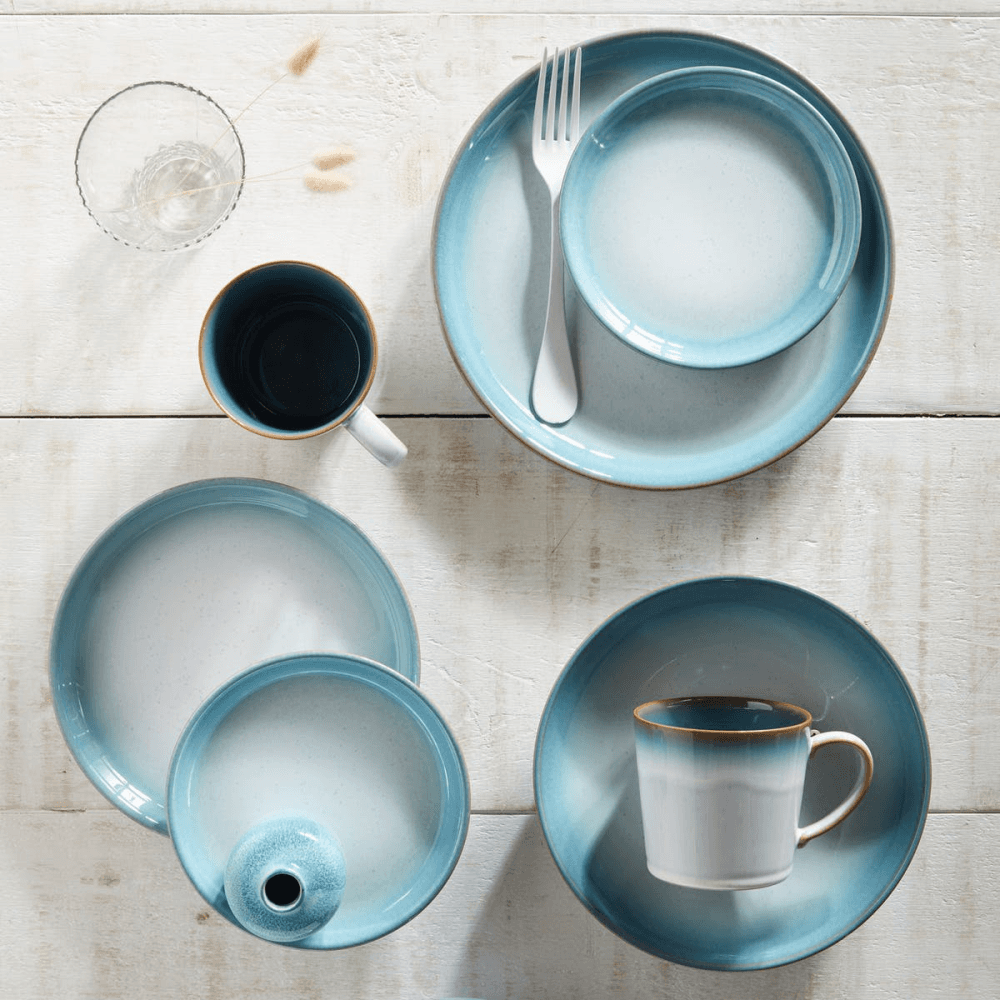 Azure Haze 12 piece coupe tableware set