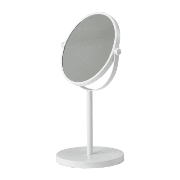 Image showing the Beau Beauty Mirror, D19.5cm, White product.