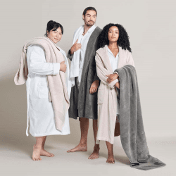Image showing the The Plush Bath Sheet, Rose product.