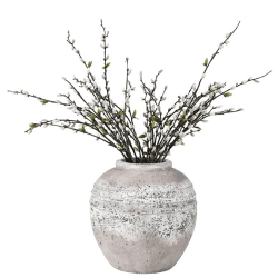 Image showing the Vase, H34cm, Distressed Stone product.