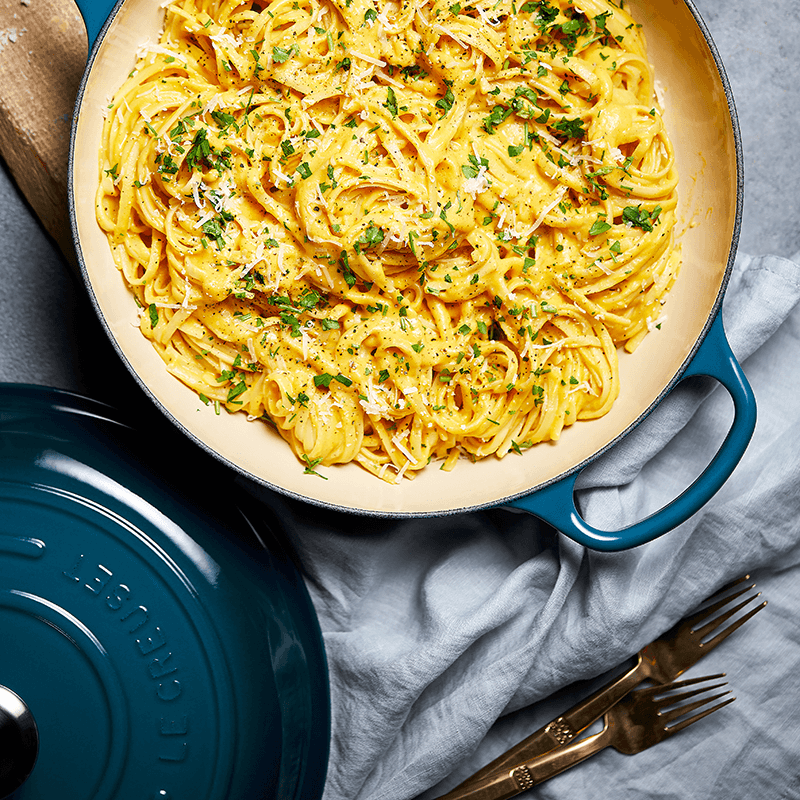 Signature Cast Iron Shallow Casserole, 30cm, Deep Teal