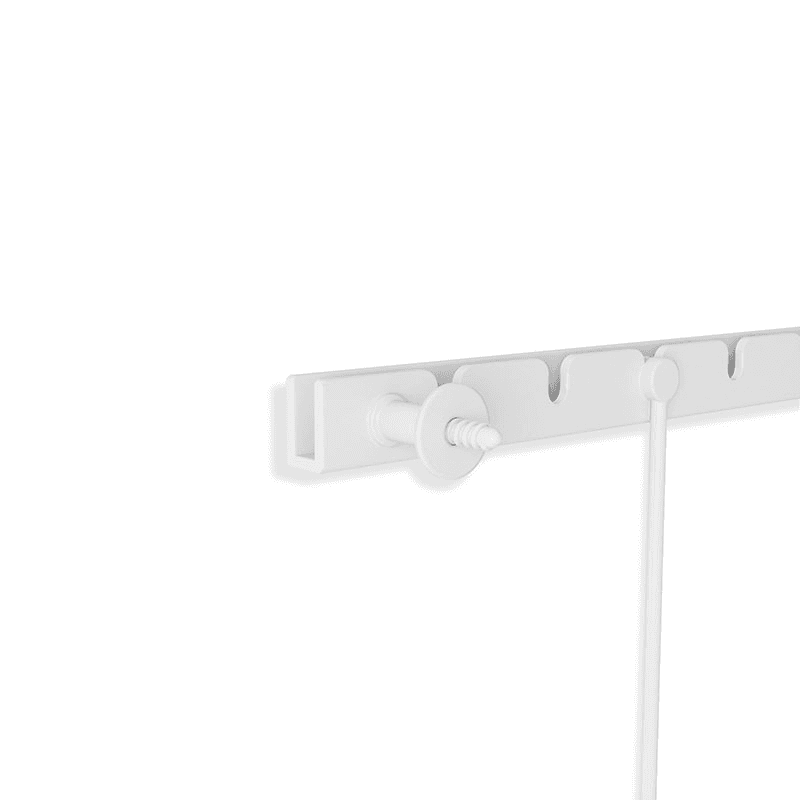 Exhibit Set of 5 Hanging Photo Frames, White