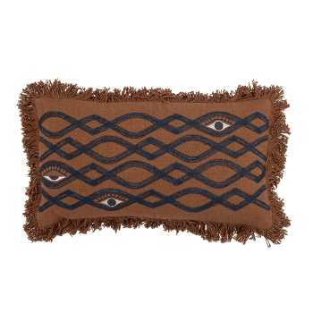 Image showing the Galia Cushion, 25 x 50cm, Brown product.