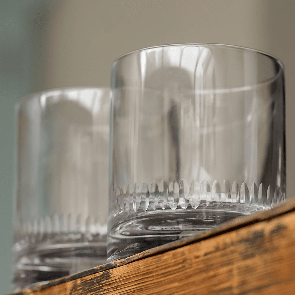Spears Pair of whisky glasses, 300ml, crystal