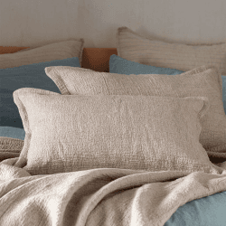 Image showing the Porto Cushion Cover, 40 x 60cm, Natural product.